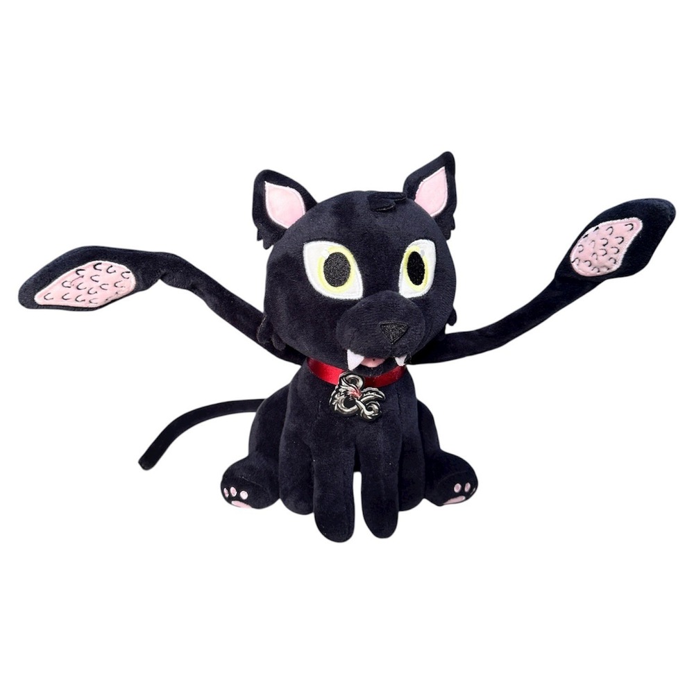 Dungeons and Dragons Honor Among Thieves Black Cat Phunny Plush Charm Toy